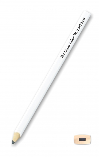 Zimmermannsbleistift, bedruckt